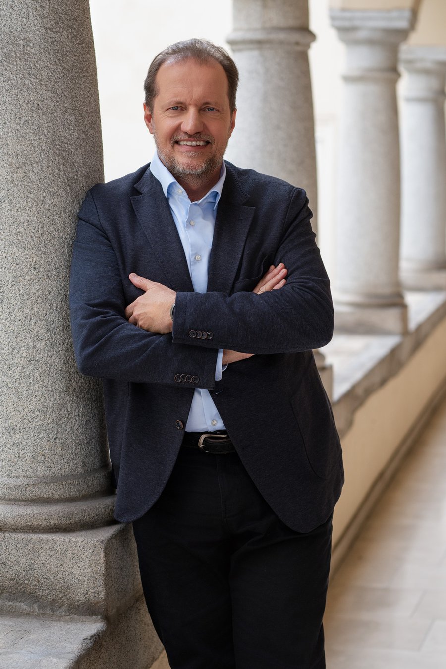 Georg Redlhammer im Arkadenhof