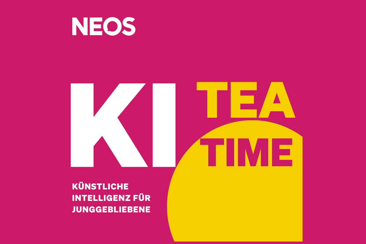 KI Tea Time – Künstliche Intelligenz für Junggebliebene