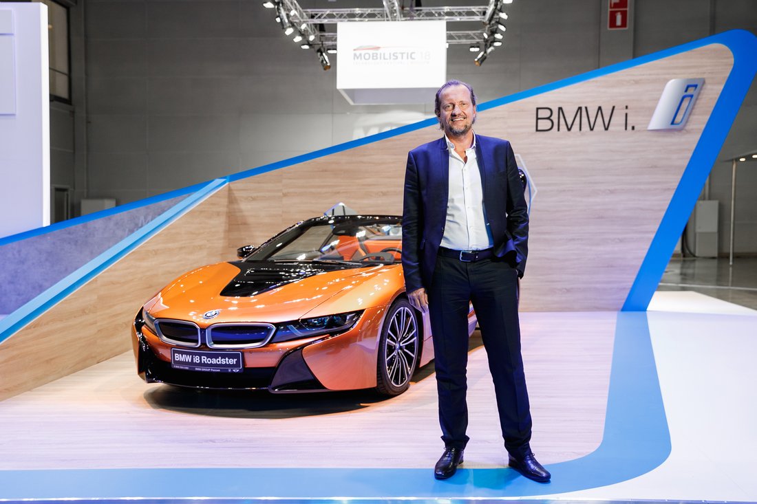 Georg Redlhammer auf der Bühne bei Mobilistic'18
